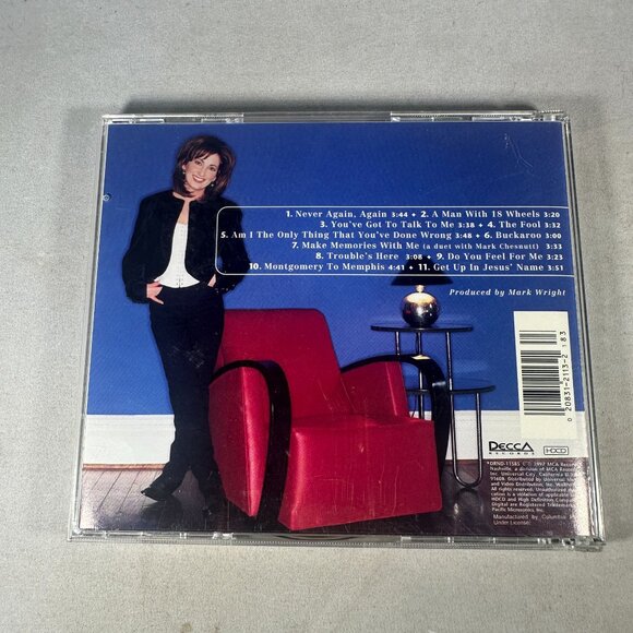 Lee Ann Womack Self-Titled Album CD Country 1997 Decca Records - Picture 2 of 3